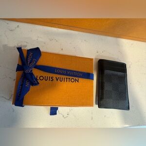 Louis Vuitton Prince Card Holder with Bill Clip